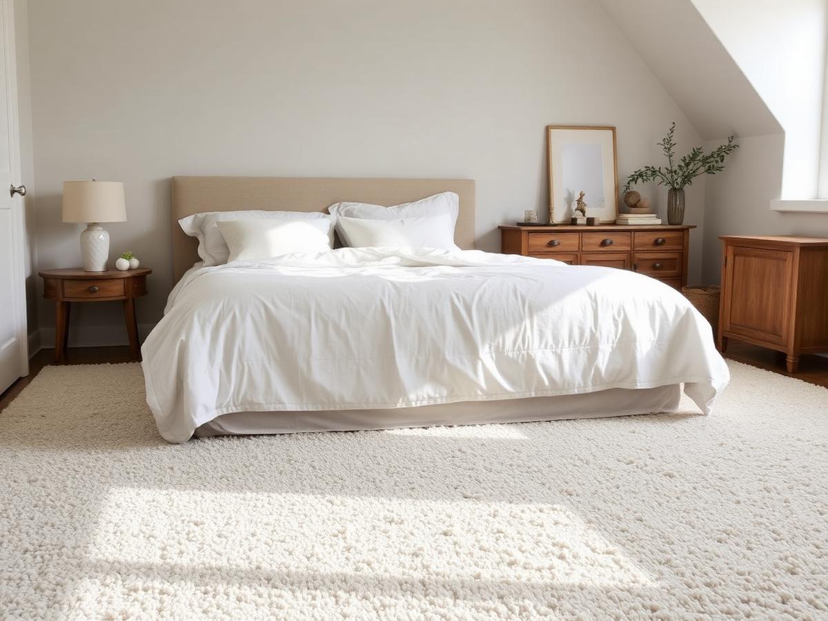 Whole-Upstairs Plush Wool Carpet